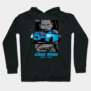 Paul Walker The Last Ride Hoodie